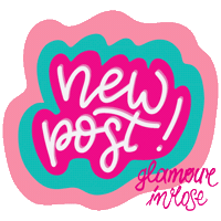 Milano Sticker by Glamour in Rose