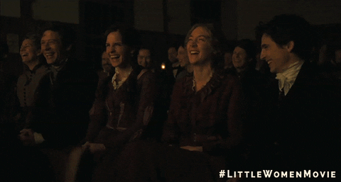 Happy Emma Watson GIF by LittleWomen