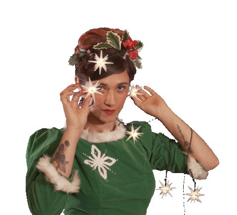 Jingle Bell Rock Christmas Sticker by Sierra Ferrell
