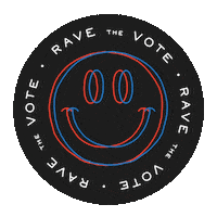 Sarah_epperson vote rave register to vote sarah epperson Sticker