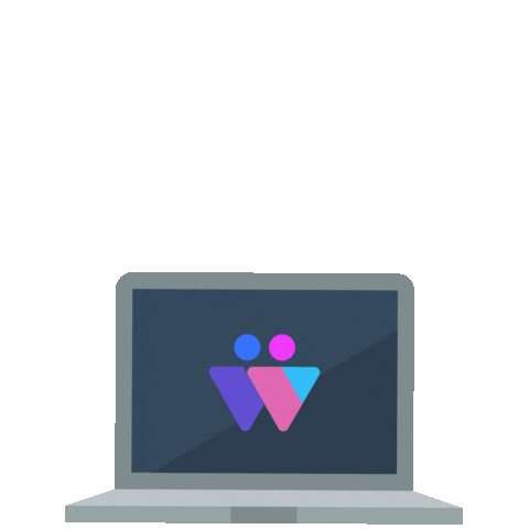 walzay startup wfh work from home home office Sticker