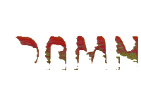 Glitch Text Sticker