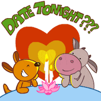 I Love You Valentine Sticker by Afternoon films