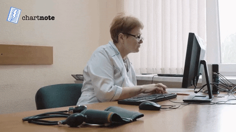 chartnote giphygifmaker charting medical documentation chartnote GIF