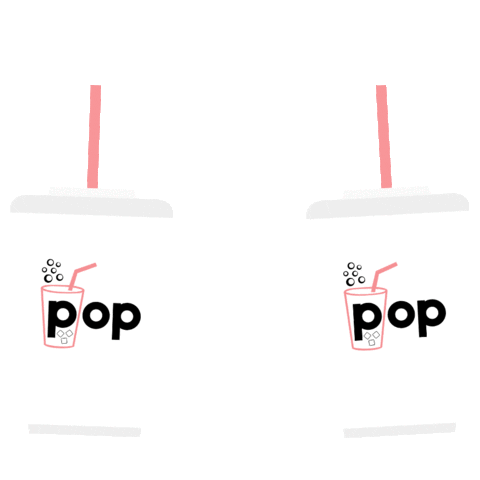 popdrinks genie cheers pop drinks Sticker