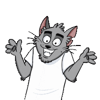Happy Cat Sticker