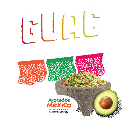 Cinco De Mayo Fun Sticker by Avocados From Mexico