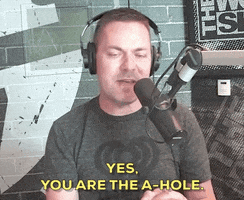 A-Hole Yes GIF by The Woody Show
