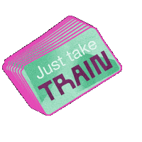 Commuter Rail Train Sticker by gykantler