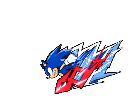 Sega Sonic Racing Sticker by Sonic the Hedgehog