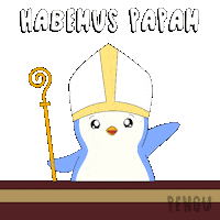 New Pope Penguin Sticker by Pudgy Penguins
