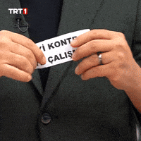 Show Writing GIF by TRT