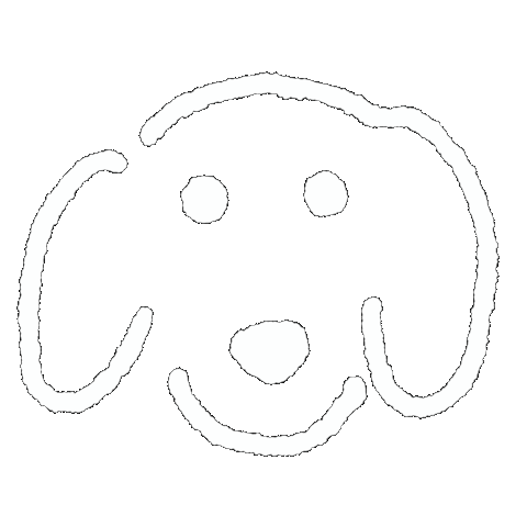 Dogs 犬 Sticker