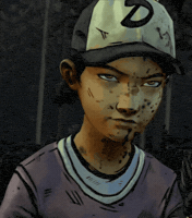 The Walking Dead Game Stare GIF