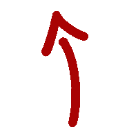 kapelusch pfeil blume schere stoff Sticker