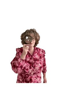 Inspector Gadget Vergrootglas Sticker by Praktijk Plantaardig