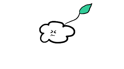 Rain Cloud Sticker