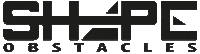 SHAPEobstacles shape wake wakeboard wakeboarding Sticker