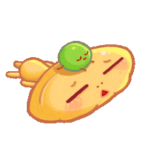 Tired Fried Rice Sticker