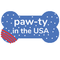 4Th Of July America Sticker by Wüfers