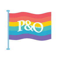Proud Rainbow Sticker by P&O Cruises Australia
