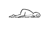 Tired Crawling Sticker by andregola