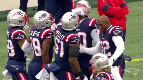 James White Reaction GIF by New England Patriots