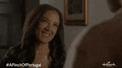 Luke Mitchell Flirting GIF by Hallmark Channel