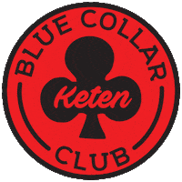 Blue Collar Sticker by KETEN