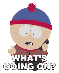 Stan Marsh What Sticker by South Park