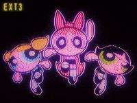 Polygon1993 art anime glitch 90s GIF