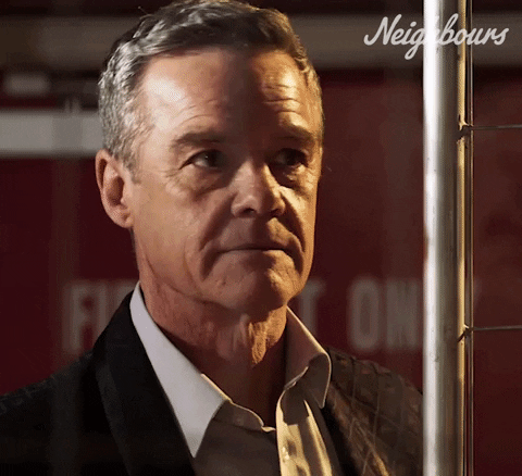 Angry Paul Robinson GIF by Neighbours (Official TV Show account)