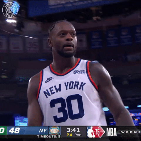 Sport Basketball GIF by New York Knicks