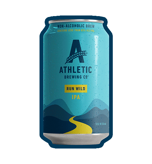 Non Alcoholic Beer Sticker by Athletic Brewing