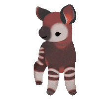 Okapi Dont Bother Sticker by pikaole