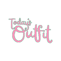 Pink Outfit Sticker by Jennifer Greenhill