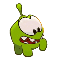 Wow Omg Sticker by Om Nom