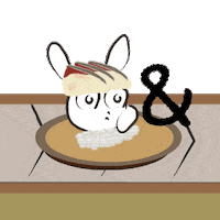 Rabbit うさぎ Sticker