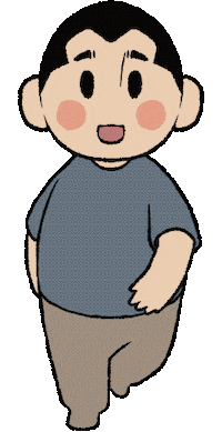 myodauz walking koko jalan qcomic Sticker