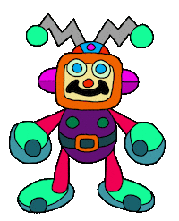 Robot Daymare Sticker by MOYOGASH