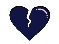 Broken Heart Lioschares Sticker