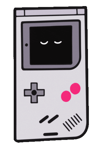 KatieGabe kawaii nintendo gameboy game boy Sticker