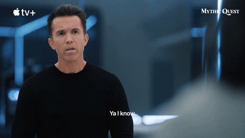 Rob Mcelhenney Yes GIF by Apple TV+