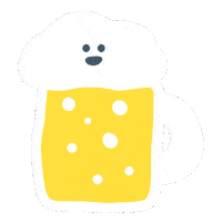 ビール 酒 Sticker