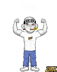 Universal Mind Character Intro Sticker by Zhot