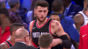 jusuf nurkic hug GIF by NBA