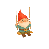 Giocabosco gnome bosco gnomo gnomi Sticker