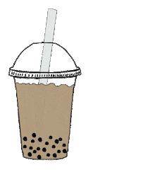 evelyn7huangtw taiwan boba 台灣 bobatea Sticker