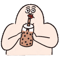 珍珠奶茶 飲料 Sticker