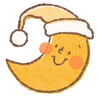 おやすみ 月 Sticker